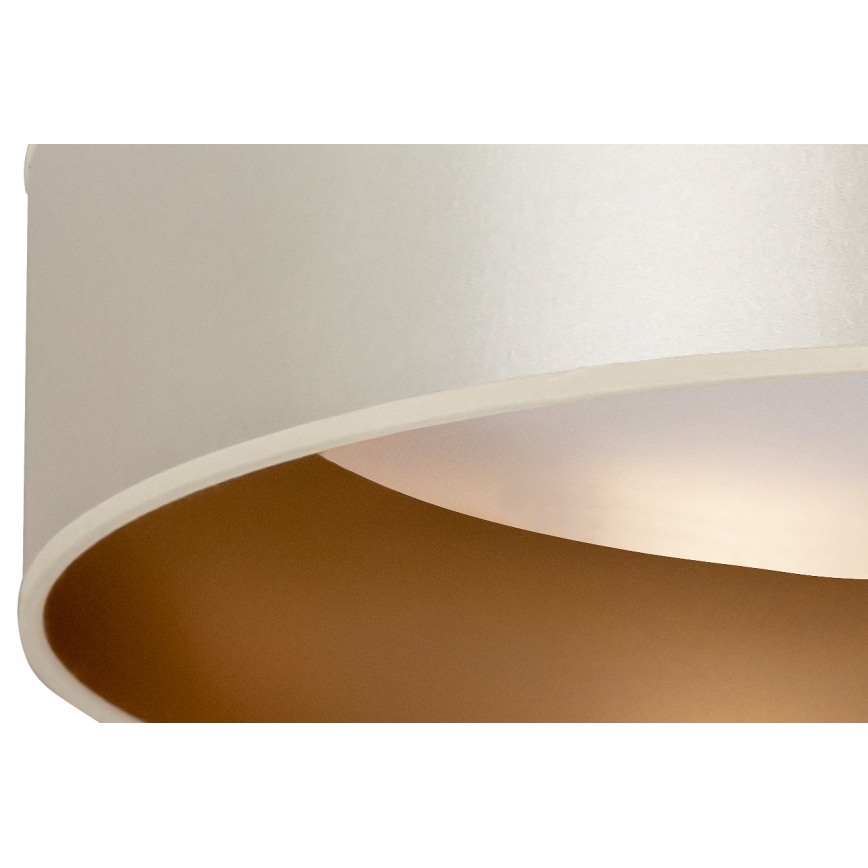 Duolla - LED Stropna svetilka ROLLER LED/24W/230V pr. 45 cm srebrna/zlata