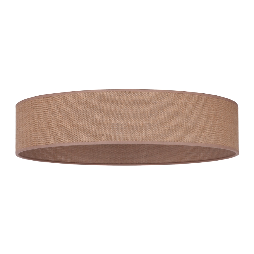 Duolla - LED Stropna svetilka ROLLER LED/24W/230V pr. 45 cm svetla rjava