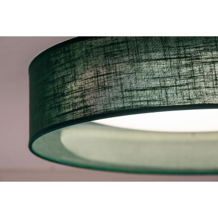 Duolla - LED Stropna svetilka ROLLER LED/24W/230V pr. 45 cm zelena