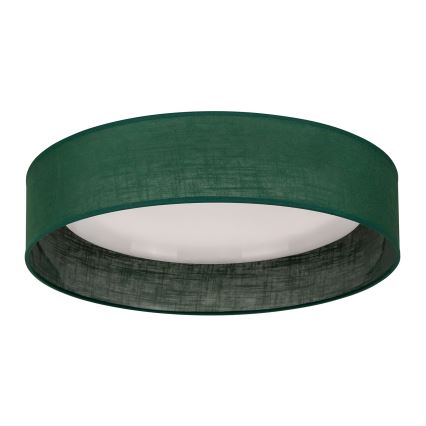 Duolla - LED Stropna svetilka ROLLER LED/24W/230V pr. 45 cm zelena