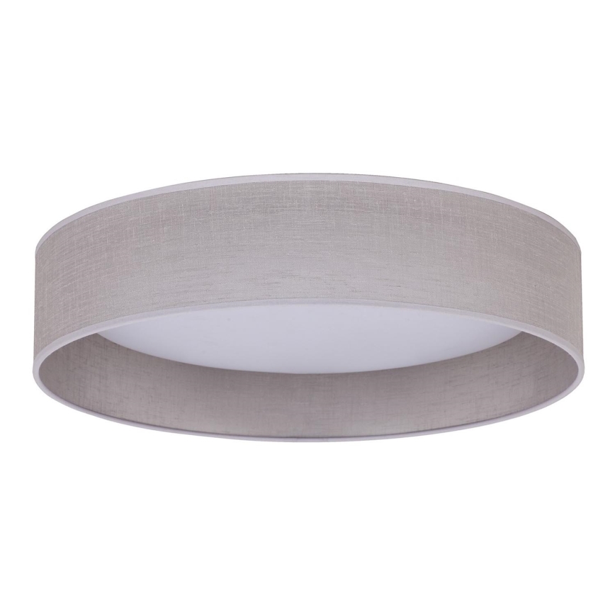 Duolla - LED Stropna svetilka ROLLER LED/24W/230V svetel pr. 45 cm siva