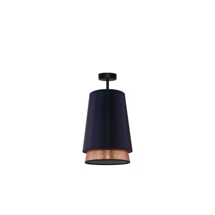 Duolla - Lestenec BELL SHINY 1xE27/15W/230V pr. 25 cm modra/baker