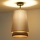 Duolla - Lestenec BELL SHINY 1xE27/15W/230V pr. 25 cm srebrna/črna