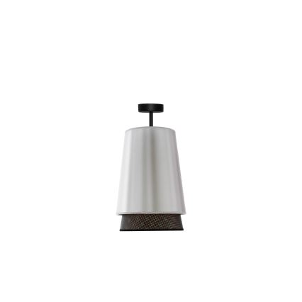 Duolla - Lestenec BELL SHINY 1xE27/15W/230V pr. 25 cm srebrna/črna