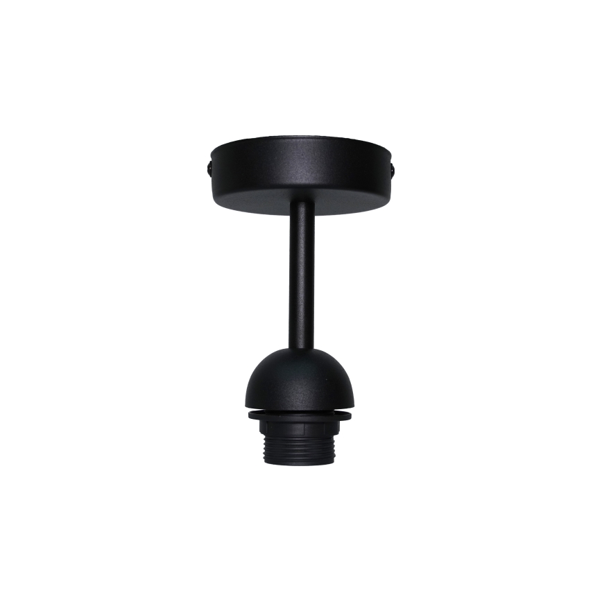 Duolla - Lestenec BELL SHINY 1xE27/15W/230V pr. 25 cm srebrna/črna
