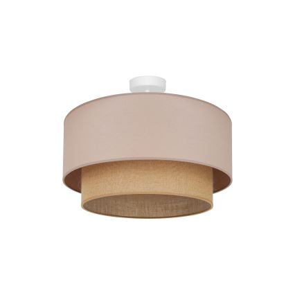 Duolla - Lestenec BOHO 1xE27/15W/230V pr. 45 cm bež/rjava