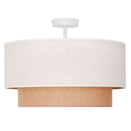 Duolla - Lestenec BOHO 1xE27/15W/230V pr. 45 cm krem barva/rjava