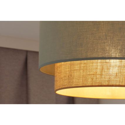 Duolla - Lestenec  BOHO 1xE27/15W/230V pr. 45 cm zelena/rjava