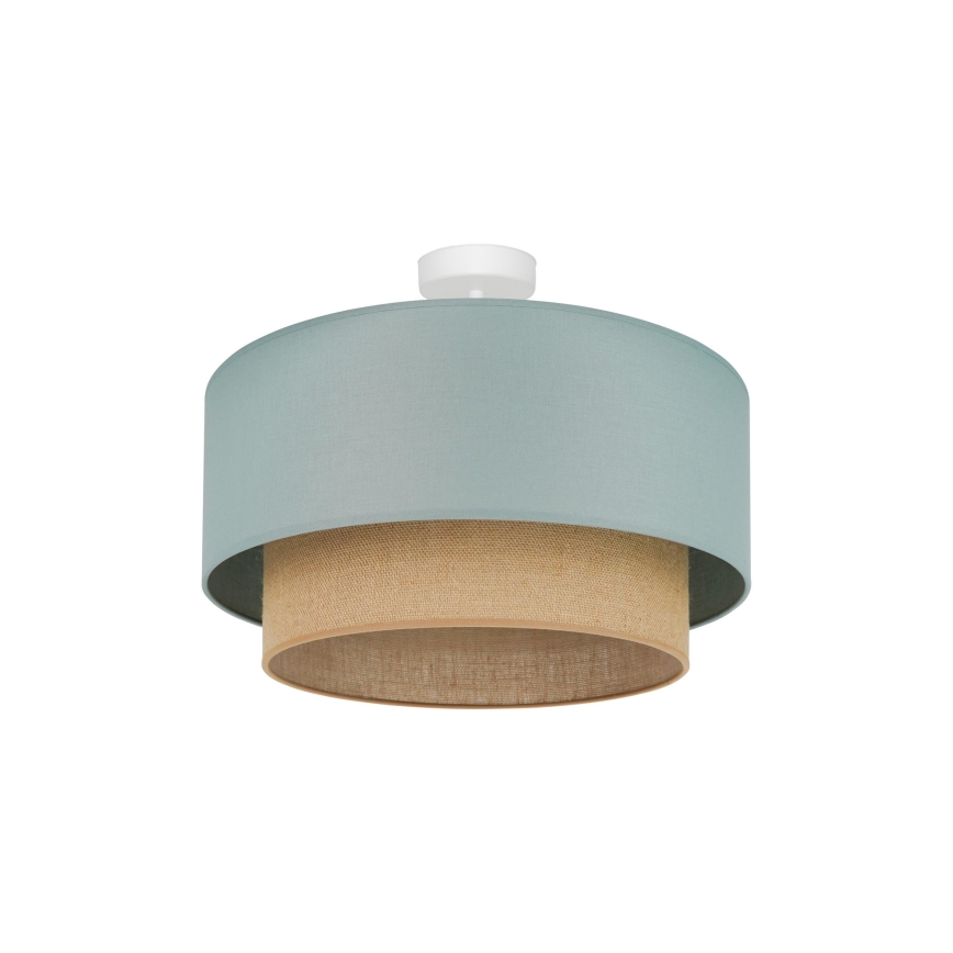Duolla - Lestenec  BOHO 1xE27/15W/230V pr. 45 cm zelena/rjava