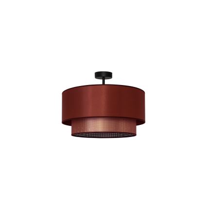 Duolla - Lestenec COPPER SHINY 1xE27/15W/230V pr. 45 cm baker