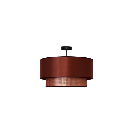 Duolla - Lestenec COPPER SHINY 1xE27/15W/230V pr. 45 cm baker