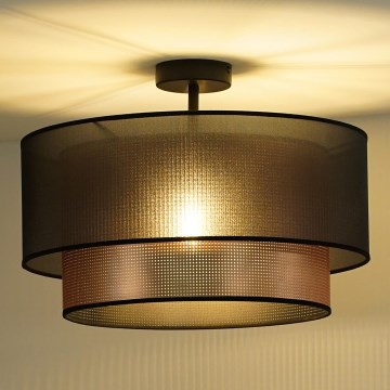 Duolla - Lestenec COPPER SHINY 1xE27/15W/230V pr. 45 cm rjava/baker