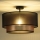 Duolla - Lestenec COPPER SHINY 1xE27/15W/230V pr. 45 cm rjava/baker