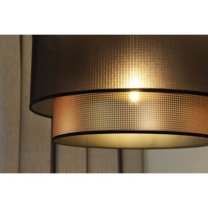 Duolla - Lestenec COPPER SHINY 1xE27/15W/230V pr. 45 cm rjava/baker