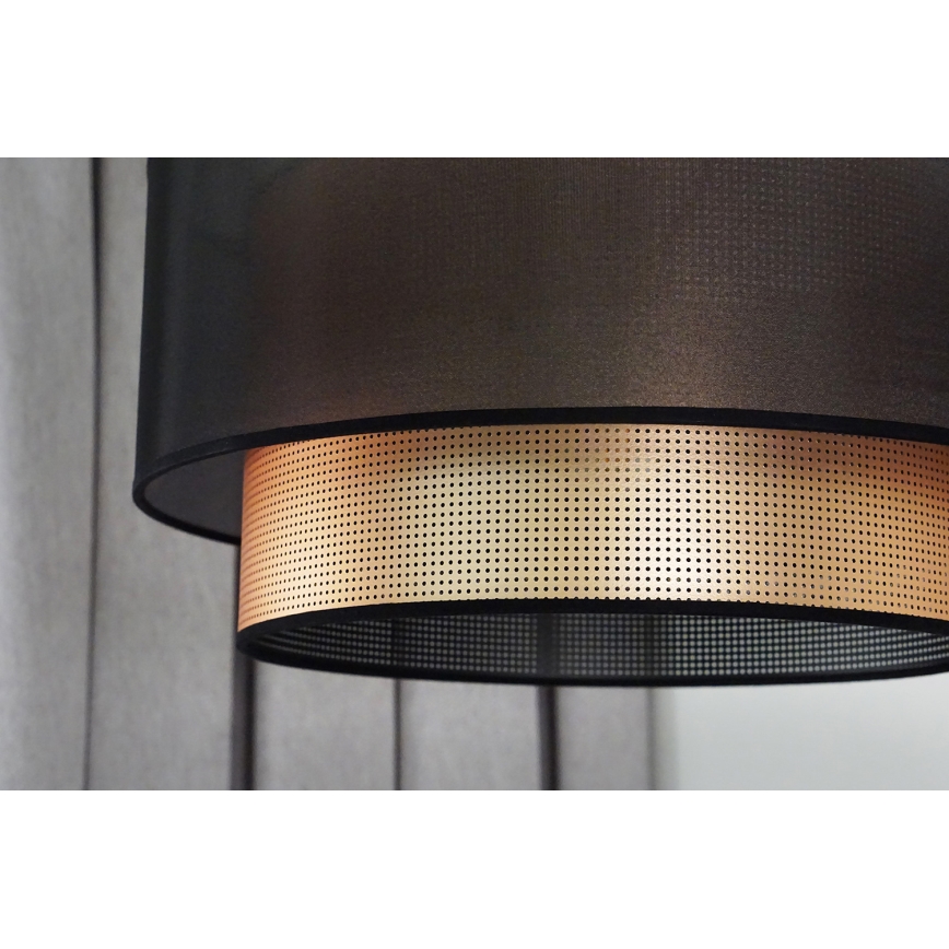 Duolla - Lestenec COPPER SHINY 1xE27/15W/230V pr. 45 cm rjava/baker