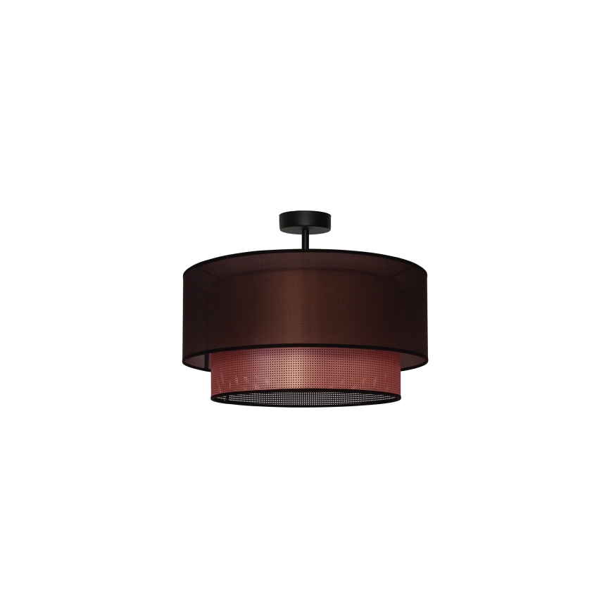 Duolla - Lestenec COPPER SHINY 1xE27/15W/230V pr. 45 cm rjava/baker