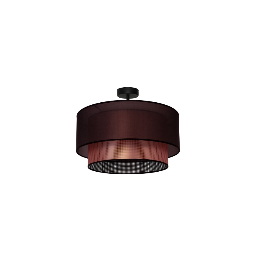 Duolla - Lestenec COPPER SHINY 1xE27/15W/230V pr. 45 cm rjava/baker