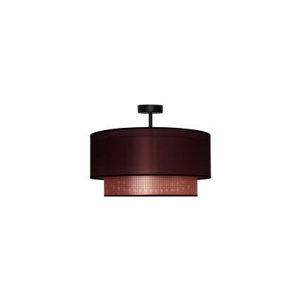 Duolla - Lestenec COPPER SHINY 1xE27/15W/230V pr. 45 cm rjava/baker