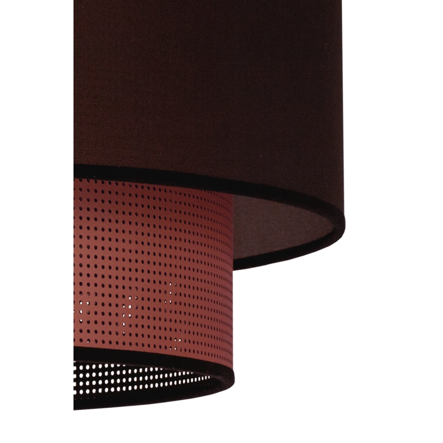Duolla - Lestenec COPPER SHINY 1xE27/15W/230V pr. 45 cm rjava/baker