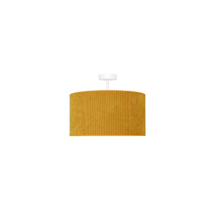 Duolla - Lestenec CORDUROY 1xE27/15W/230V pr. 40 cm rumena