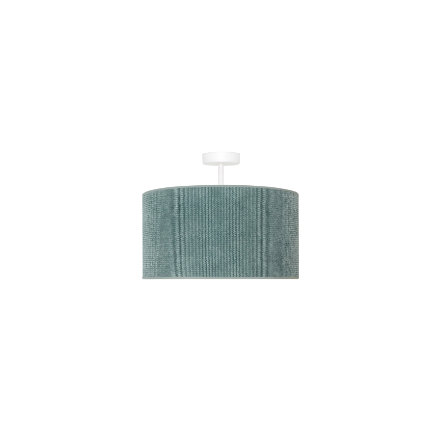 Duolla - Lestenec CORDUROY 1xE27/15W/230V pr. 40 cm svetlo modra
