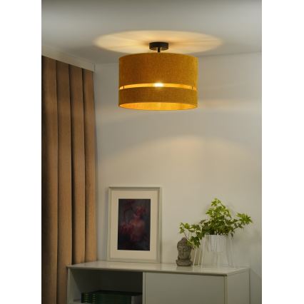 Duolla - Lestenec DOUBLE 1xE27/15W/230V pr. 40 cm oranžna