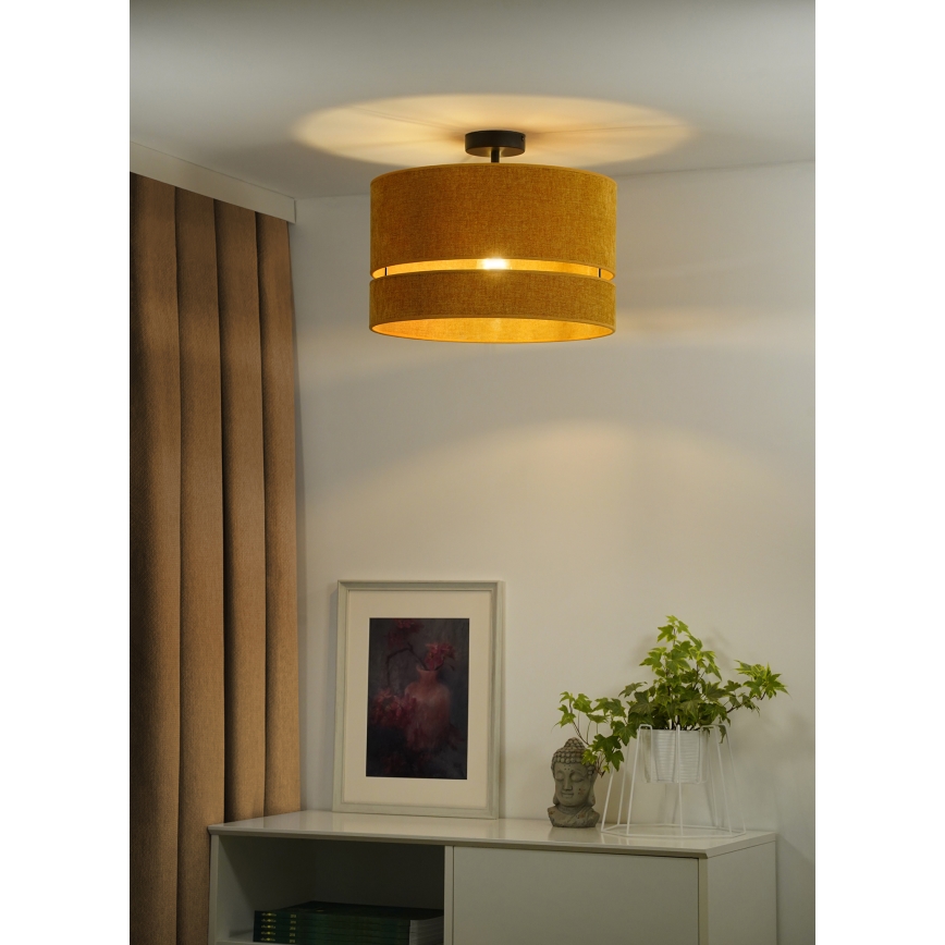 Duolla - Lestenec DOUBLE 1xE27/15W/230V pr. 40 cm oranžna
