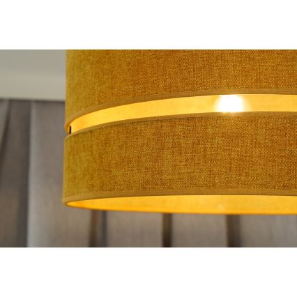 Duolla - Lestenec DOUBLE 1xE27/15W/230V pr. 40 cm oranžna