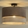 Duolla - Lestenec DOUBLE 1xE27/15W/230V pr. 40 cm rjava/siva
