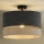 Duolla - Lestenec DOUBLE 1xE27/15W/230V pr. 40 cm siva