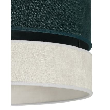 Duolla - Lestenec DOUBLE 1xE27/15W/230V pr. 40 cm zelena/siva