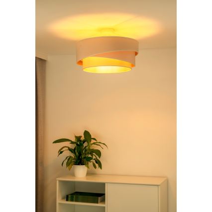 Duolla - Lestenec KOBO 1xE27/15W/230V pr. 45 cm krem barva