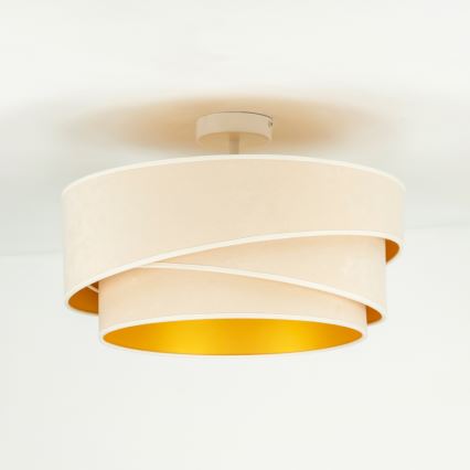 Duolla - Lestenec KOBO 1xE27/15W/230V pr. 45 cm krem barva
