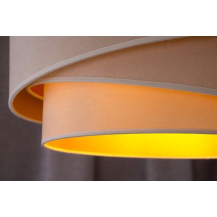 Duolla - Lestenec KOBO 1xE27/15W/230V pr. 45 cm krem barva