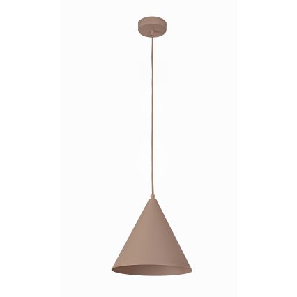 Duolla - Lestenec na tankem kablu IRONLINE 1xG9/3W/230V, premer 25 cm, bež