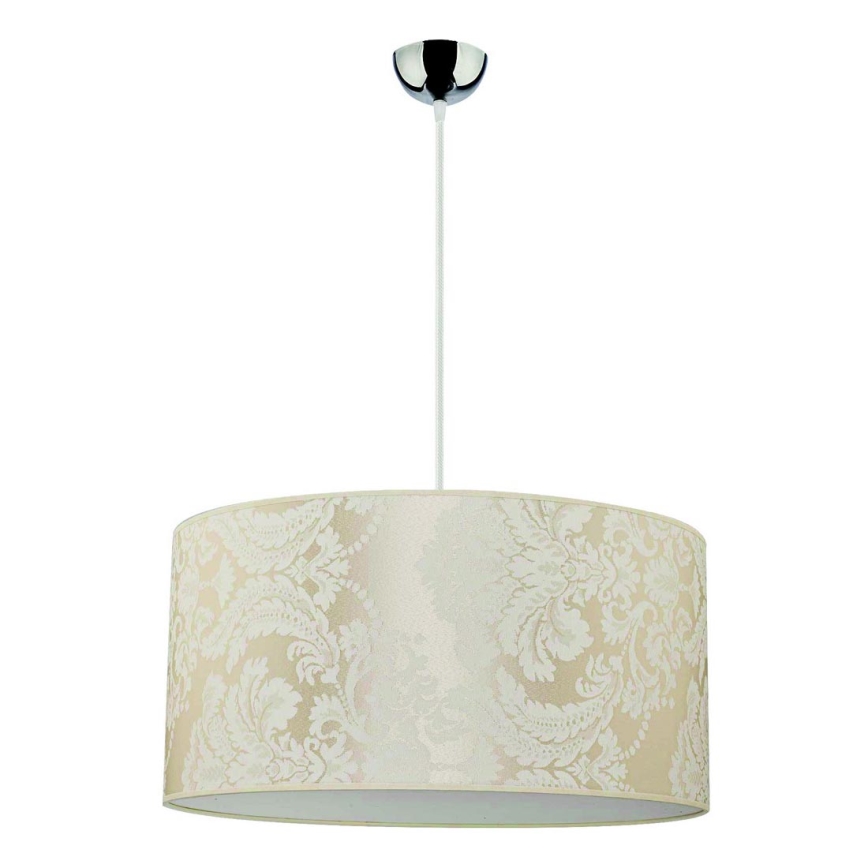 Duolla - Lestenec na vrvici ALTO 1xE27/40W/230V pr. 45 cm bež
