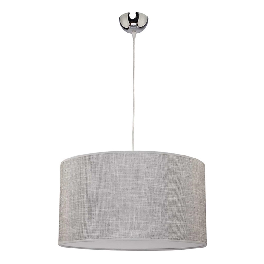 Duolla - Lestenec na vrvici ALTO 1xE27/40W/230V pr. 45 cm siva