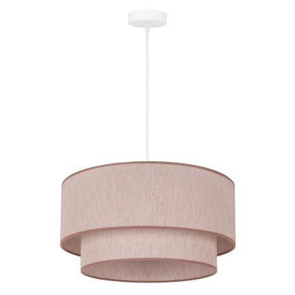 Duolla - Lestenec na vrvici BOHO 1xE27/40W/230V pr. 45 cm bež