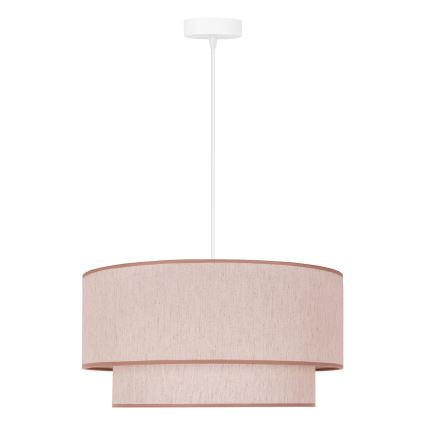 Duolla - Lestenec na vrvici BOHO 1xE27/40W/230V pr. 45 cm bež