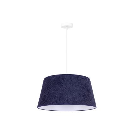 Duolla - Lestenec na vrvici BOUCLE 1xE27/15W/230V premer 50 cm modra