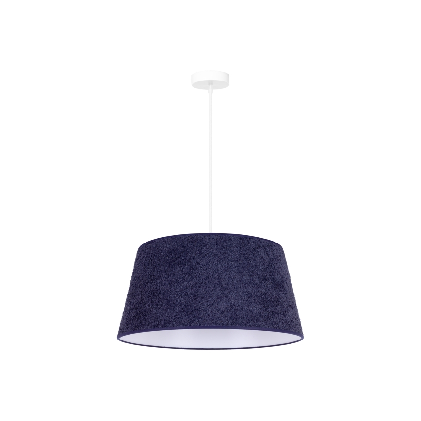 Duolla - Lestenec na vrvici BOUCLE 1xE27/15W/230V premer 50 cm modra