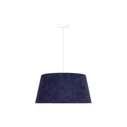 Duolla - Lestenec na vrvici BOUCLE 1xE27/15W/230V premer 50 cm modra