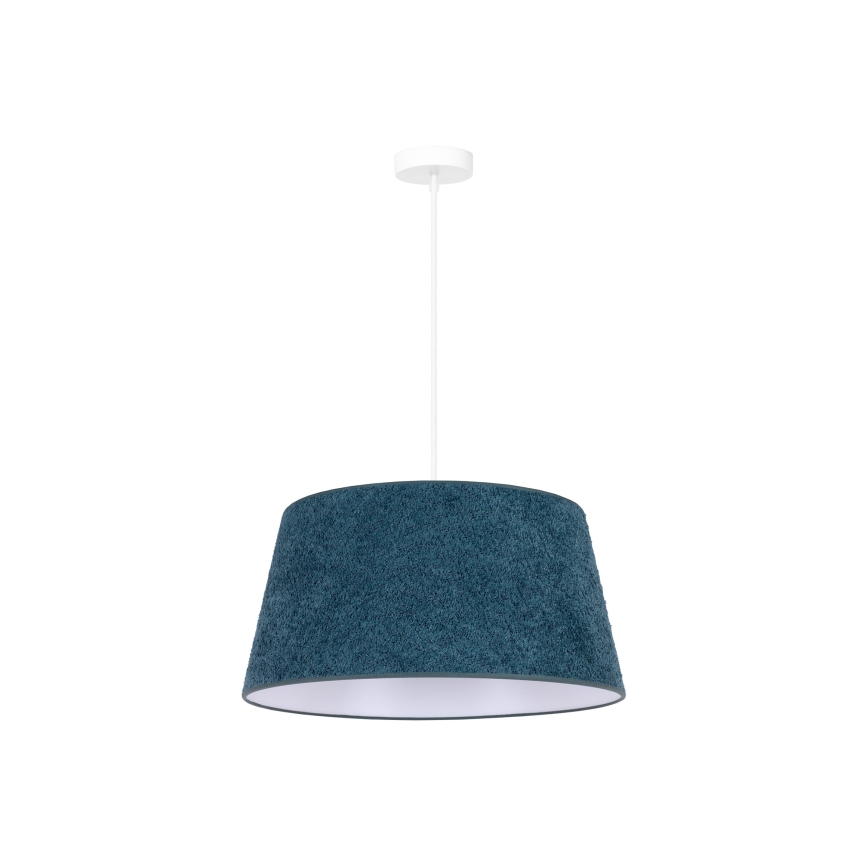 Duolla - Lestenec na vrvici BOUCLE 1xE27/15W/230V premer 50 cm turkizna
