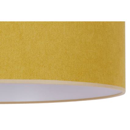 Duolla - Lestenec na vrvici BRISTOL 1xE27/15W/230V pr. 45 cm rumena/bela
