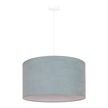 Duolla - Lestenec na vrvici BRISTOL 1xE27/15W/230V pr. 45 cm zelena/bela