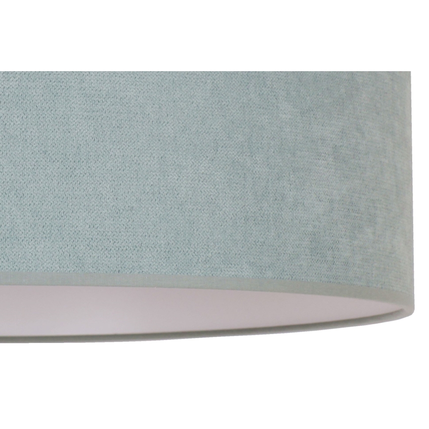 Duolla - Lestenec na vrvici BRISTOL 1xE27/15W/230V pr. 45 cm zelena/bela