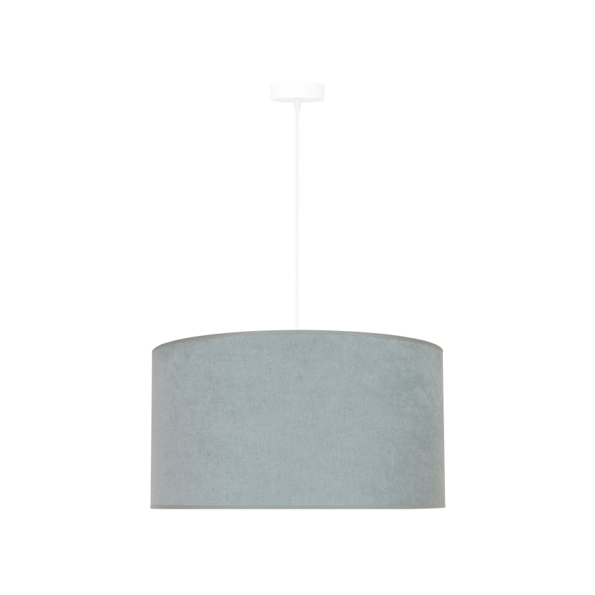 Duolla - Lestenec na vrvici BRISTOL 1xE27/15W/230V pr. 45 cm zelena/bela