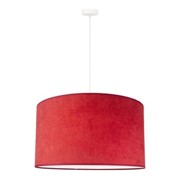 Duolla - Lestenec na vrvici BRISTOL 1xE27/40W/230V pr. 45 cm rdeča