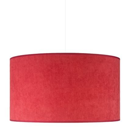 Duolla - Lestenec na vrvici BRISTOL 1xE27/40W/230V pr. 45 cm rdeča