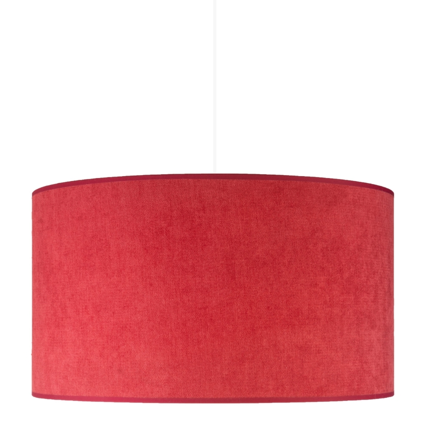Duolla - Lestenec na vrvici BRISTOL 1xE27/40W/230V pr. 45 cm rdeča